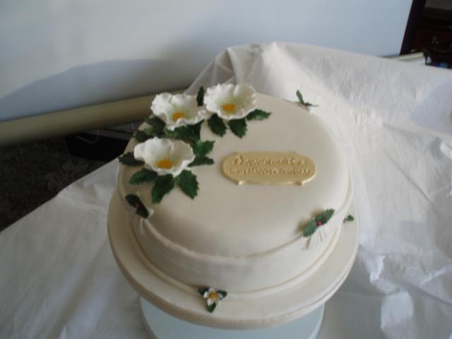 Christmas Rose Drapes