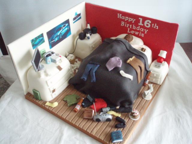 Boy's Untidy Bedroom
