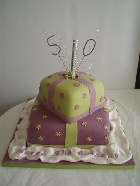 Lime Green and Purple Parcel