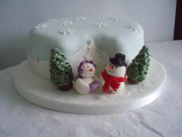 Mr and Mrs Snowman