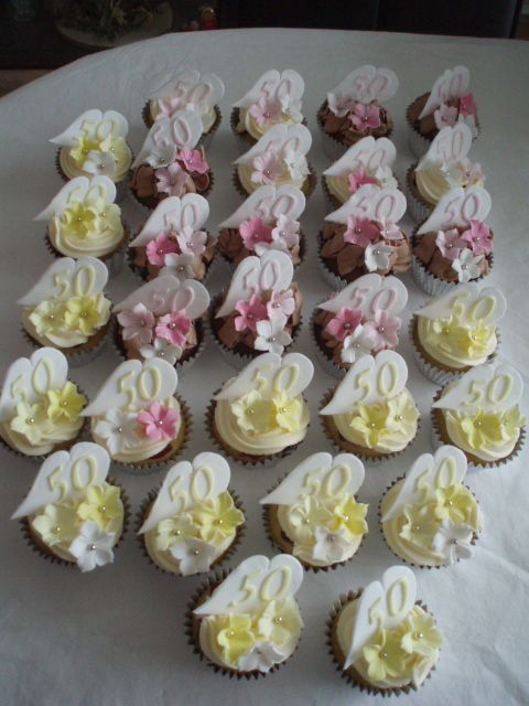 Flowery Cupcakes
