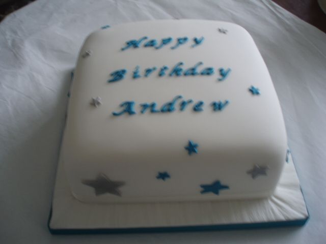 Blue and silver stars