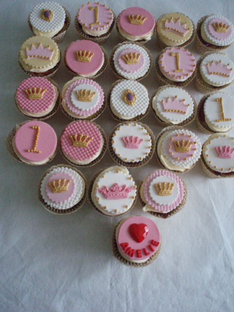 Princess cupcakes
