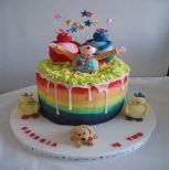 Twirlywoos and Mr Tumble